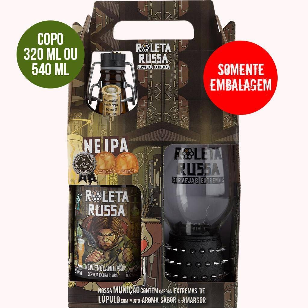 Embalagem para Kit Roleta Russa - New England IPA (só embalagem)