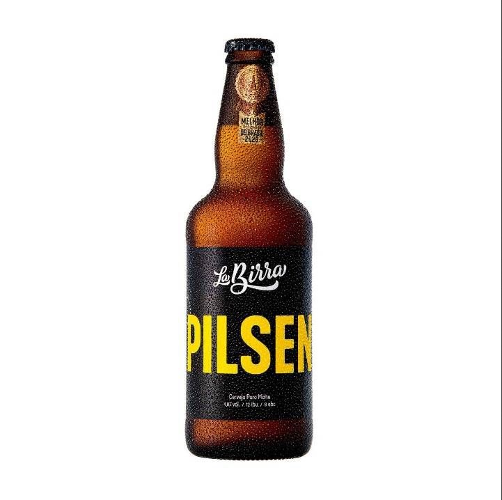 Cerveja La Birra Pilsen 500ml