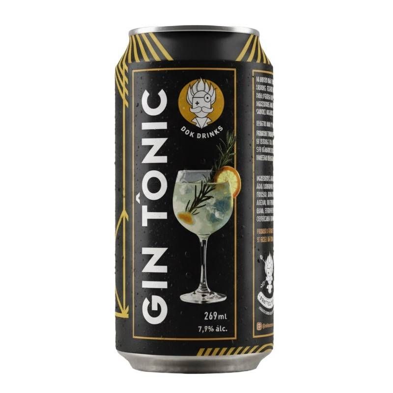 Gin Tônic Doktor Brau Lata 269ml