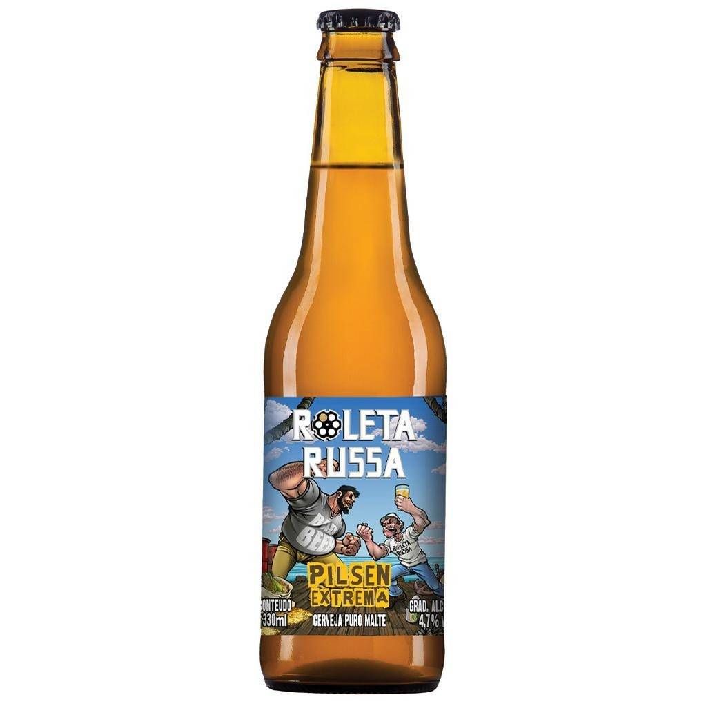 Cerveja Roleta Russa Pilsen Extrema Longneck 330ml