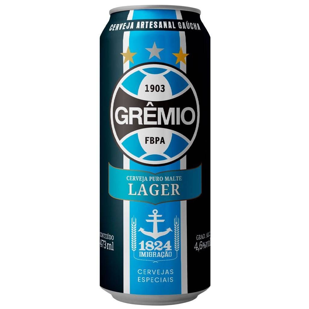 Cerveja Imigração Lager Grêmio Lata 473ml
