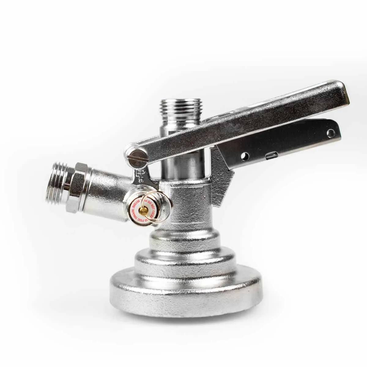 Válvula extratora KeyKeg c/ válvula de alívio - com conexões 5/8