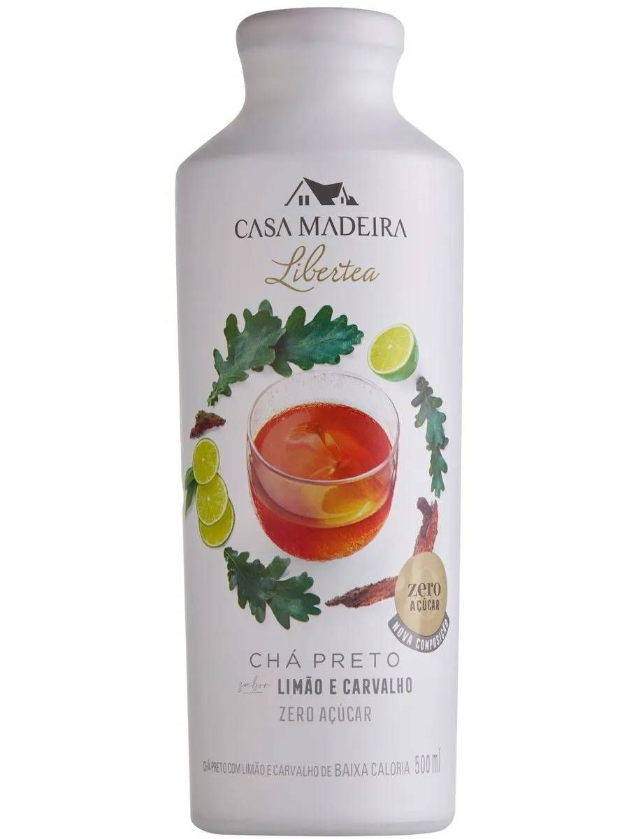 Chá Casa Madeira Preto com Carvalho e Limão 500ml