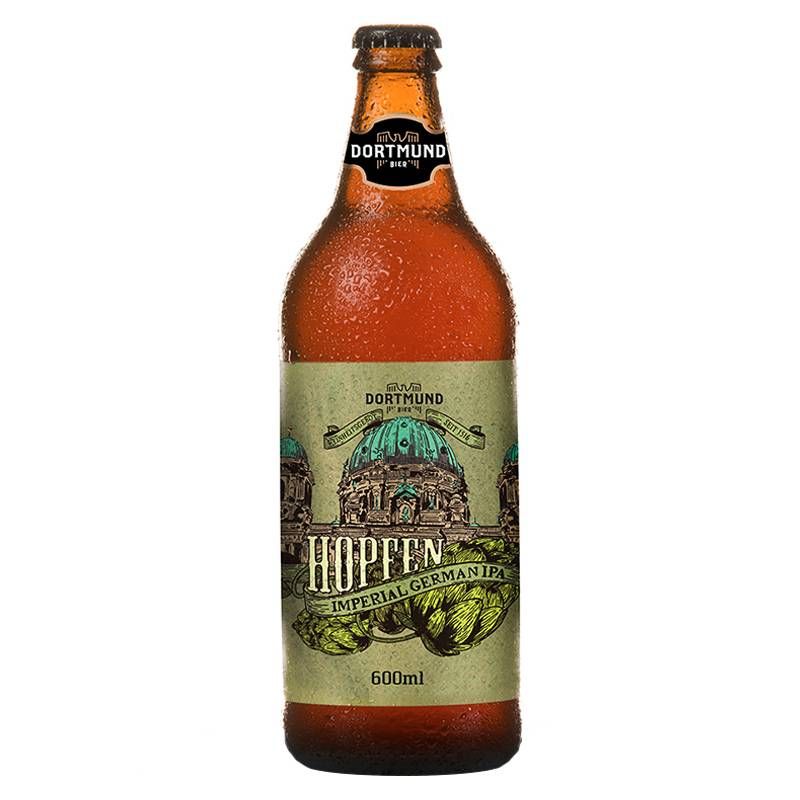 Cerveja Dortmund Hopfen IPA 600ml