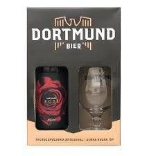 Kit (MONTADO) Dortmund Red Rose 600ml + Taça