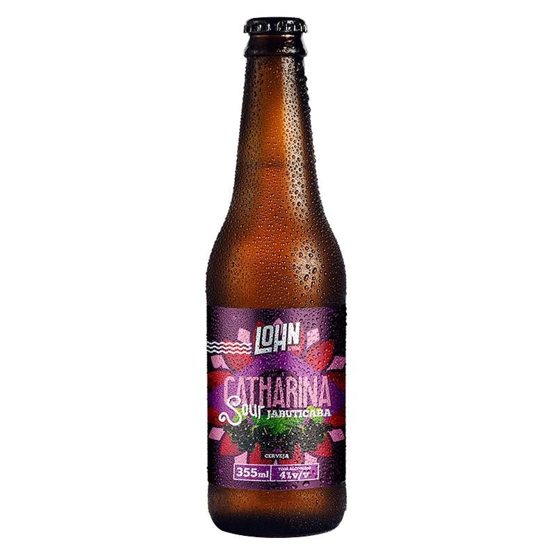 Cerveja Lohn Catharina Sour com Jabuticaba LN 355ml