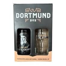 Kit (Montado) Dortmund Cerveja Nostradamus 600ml + Copo IPA 400ml