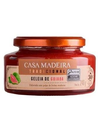 Geleia Casa Madeira Tradicional Goiaba 240g