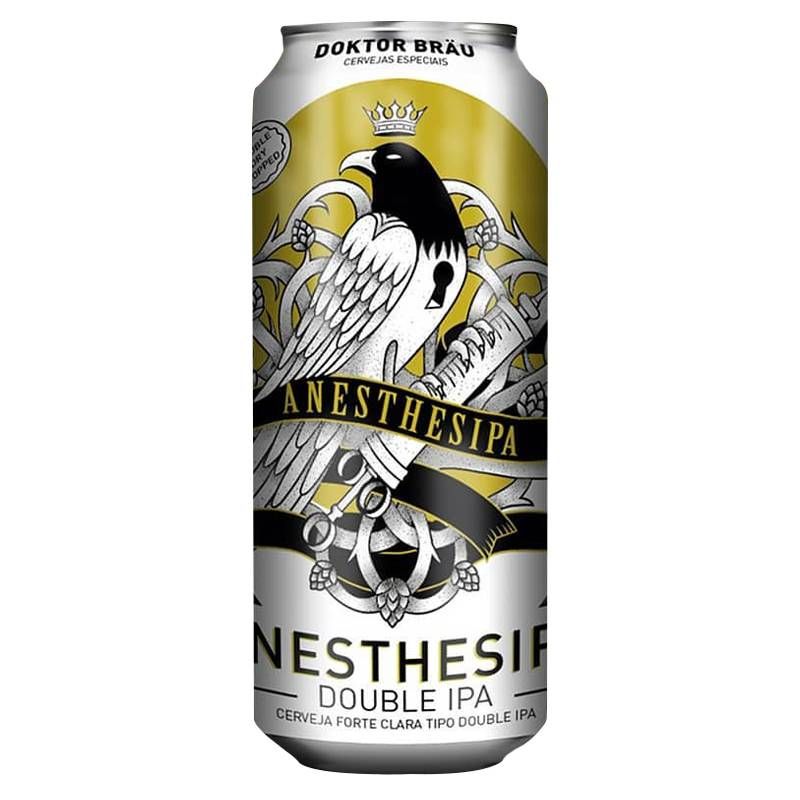 Cerveja Doktor Brau Anesthesipa Double IPA 473ml