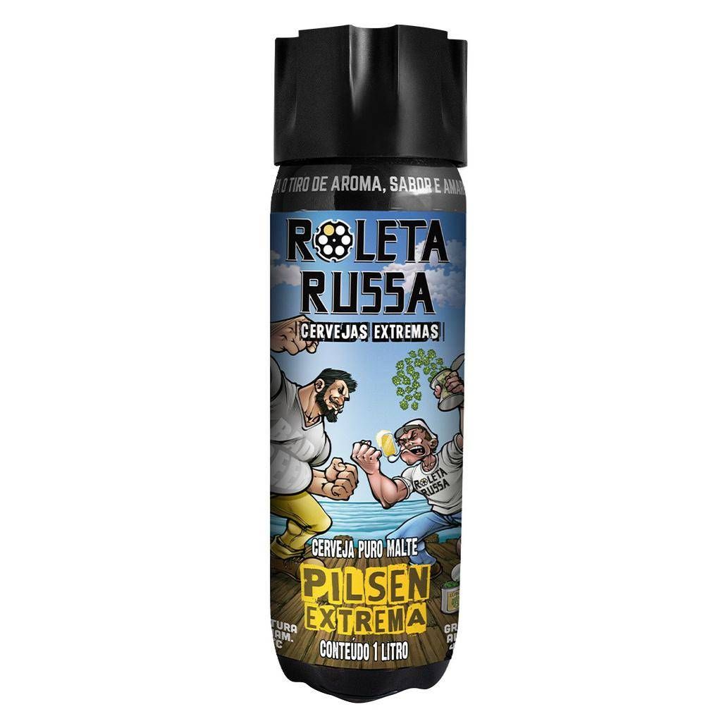 GROWLER PET Roleta Russa Pilsen Extrema 1 litro