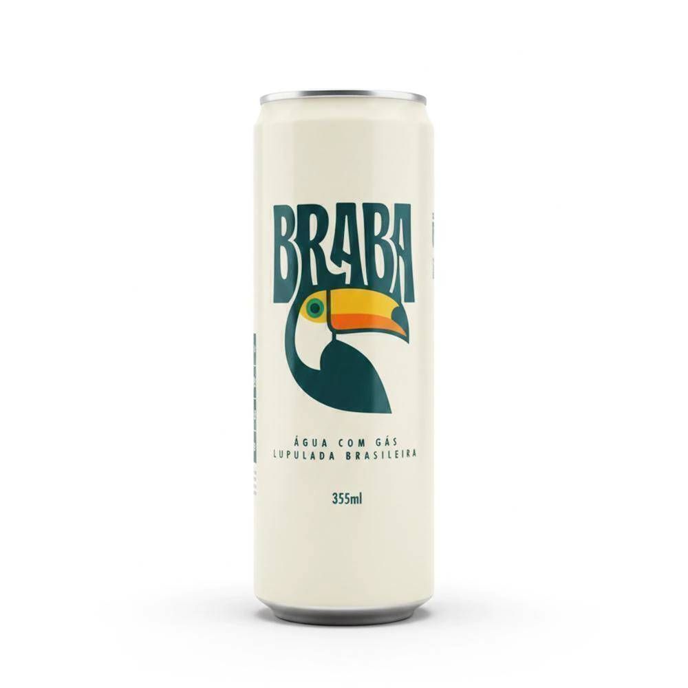 Água Hipnose Braba com Gás - 355ml