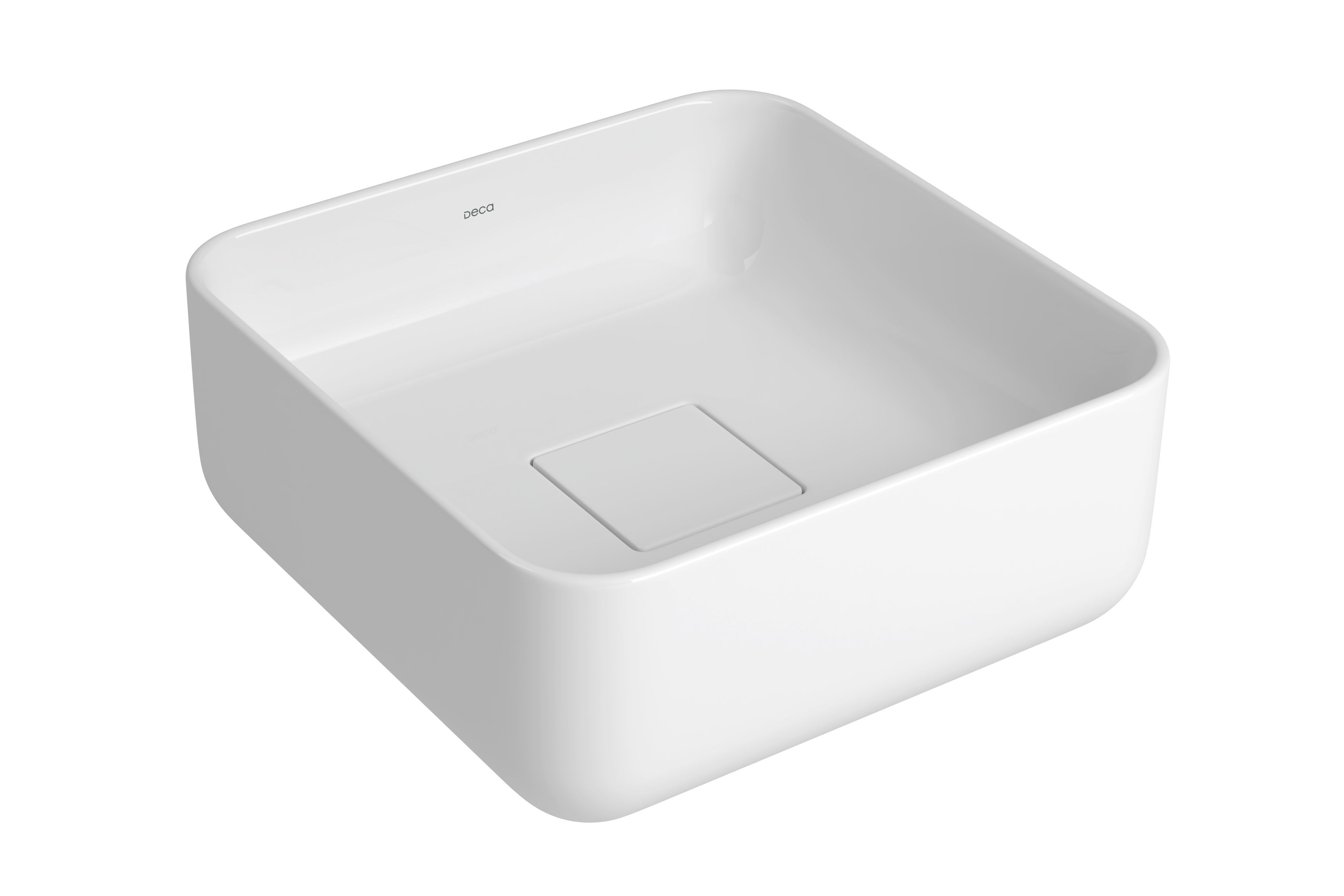 Cuba Quadrada de Apoio 30cm Branco
