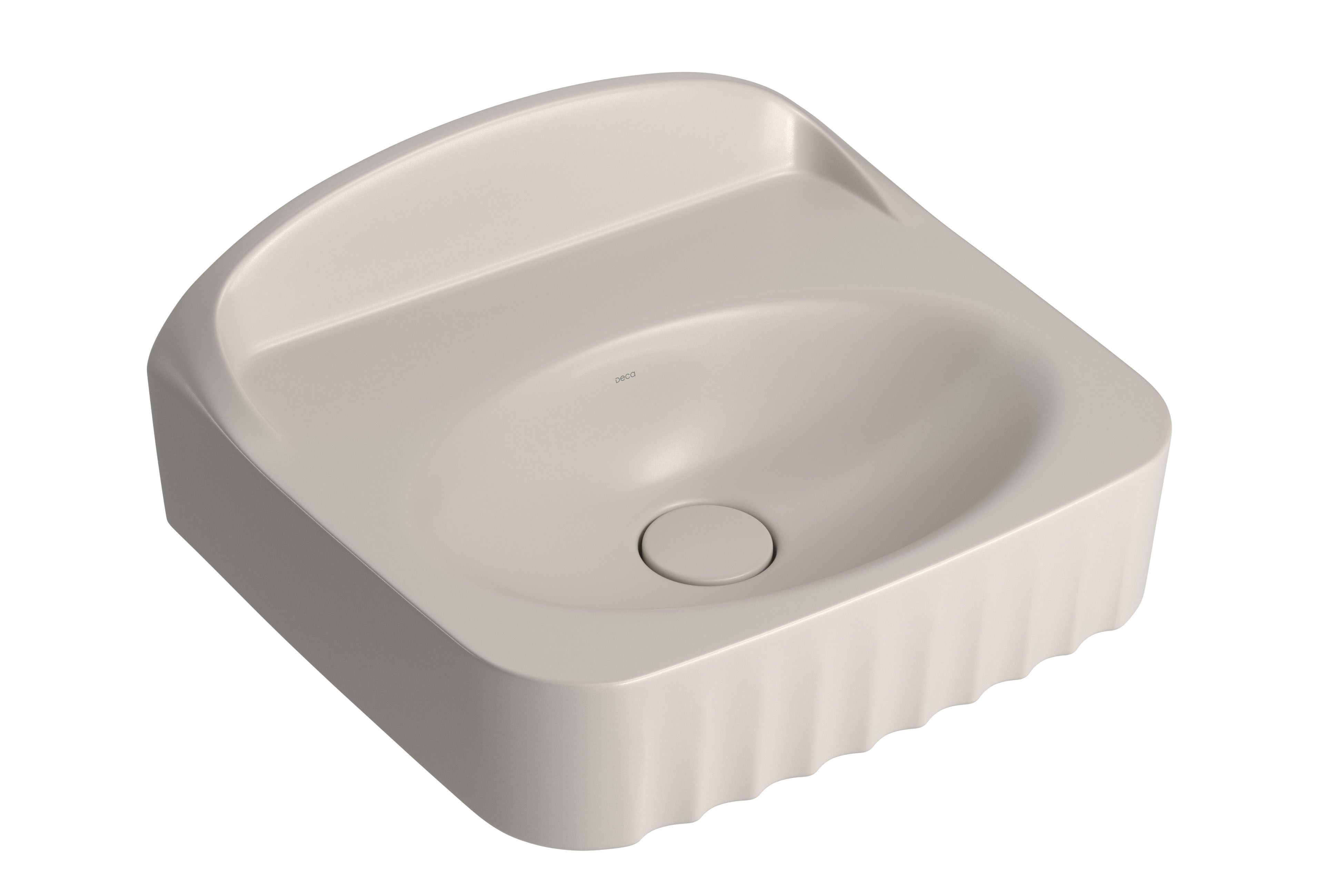 CUBA APOIO OU SUSPENSA RETANGULAR COM MESA PEROLA - BARBANTE