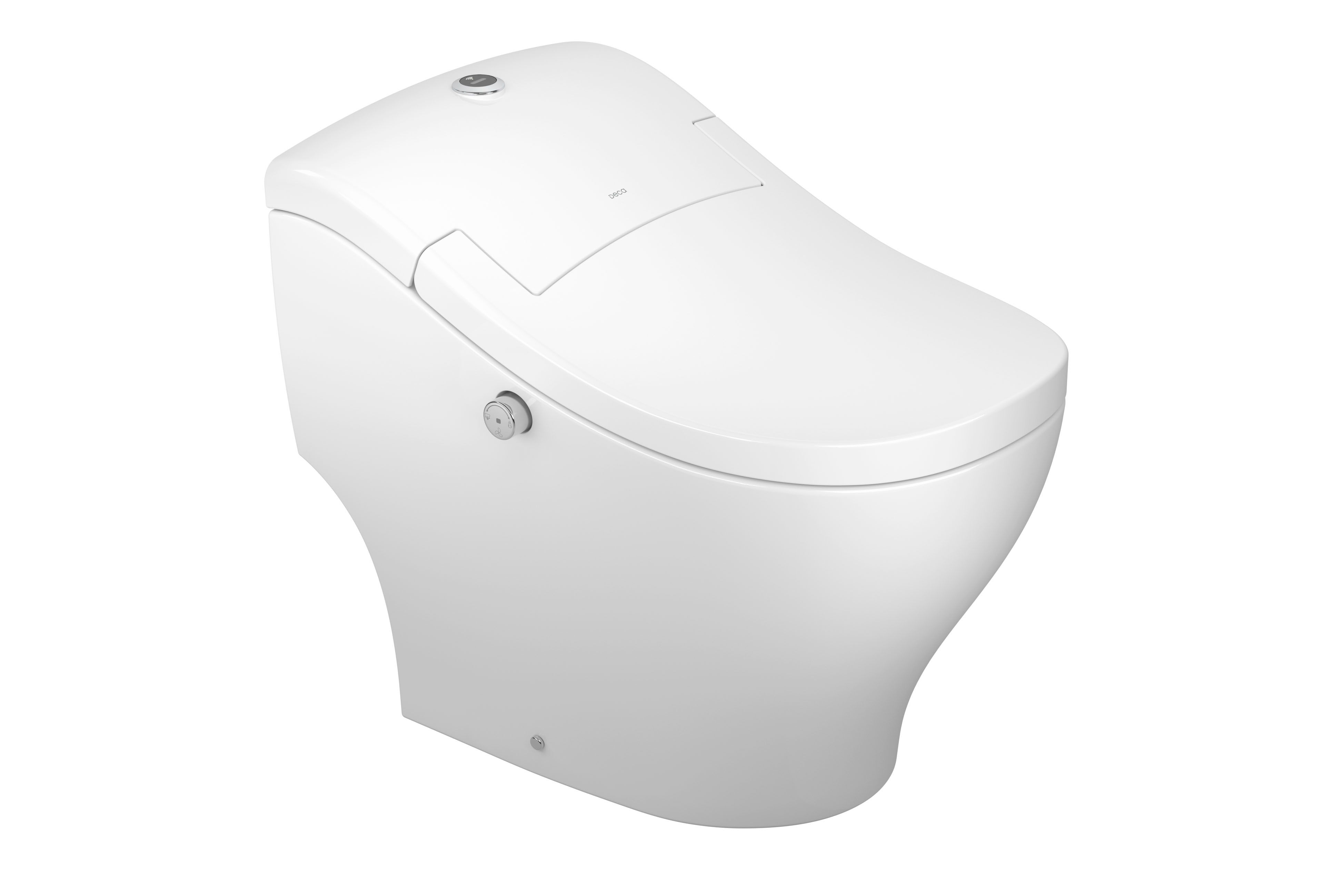 BACIA COM CAIXA ACOPLADA SINGLE ELETRONICA 127 V - BRANCA 