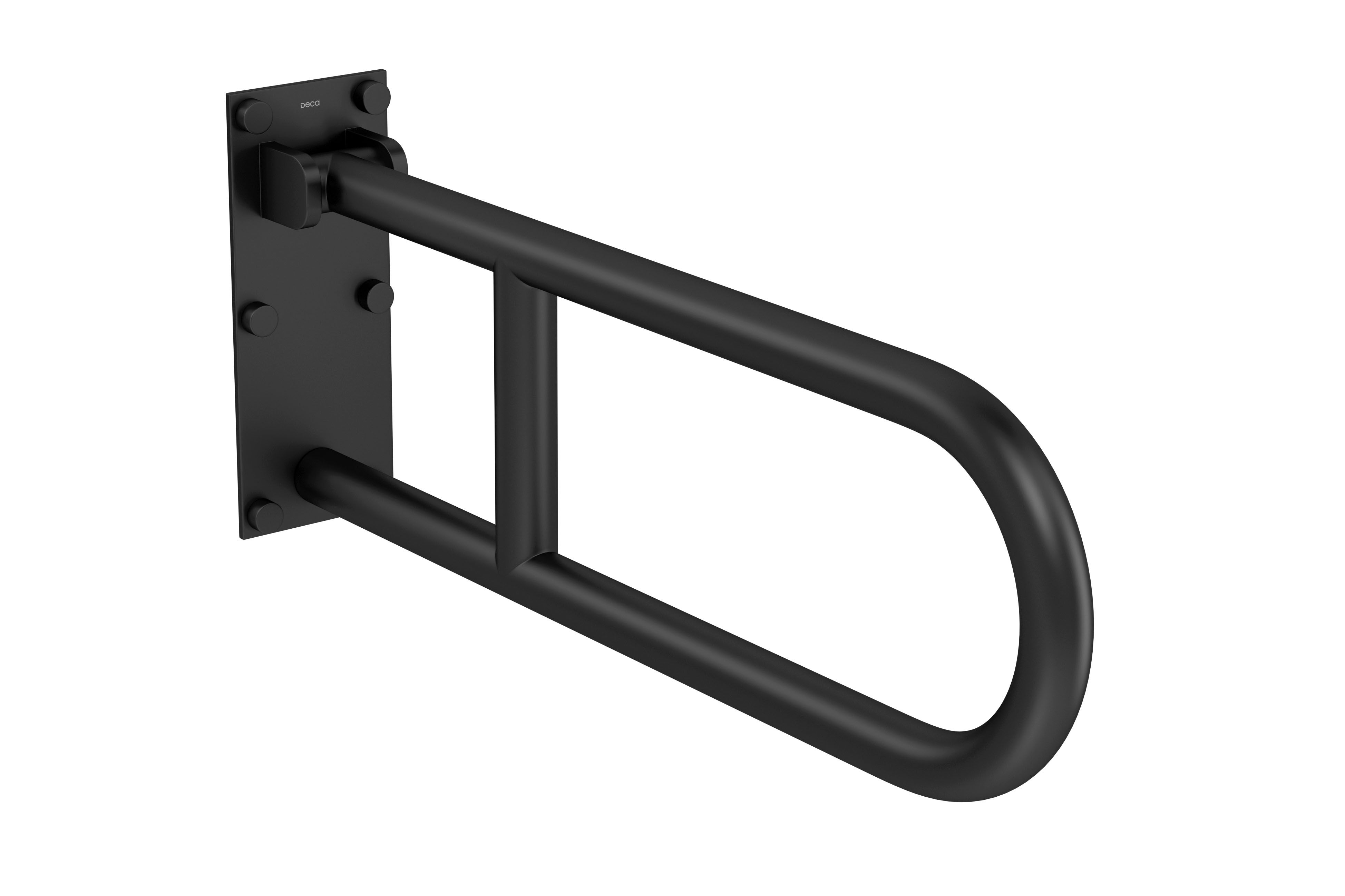 BARRA APOIO LATERAL ART 60CM- BLACK MATTE