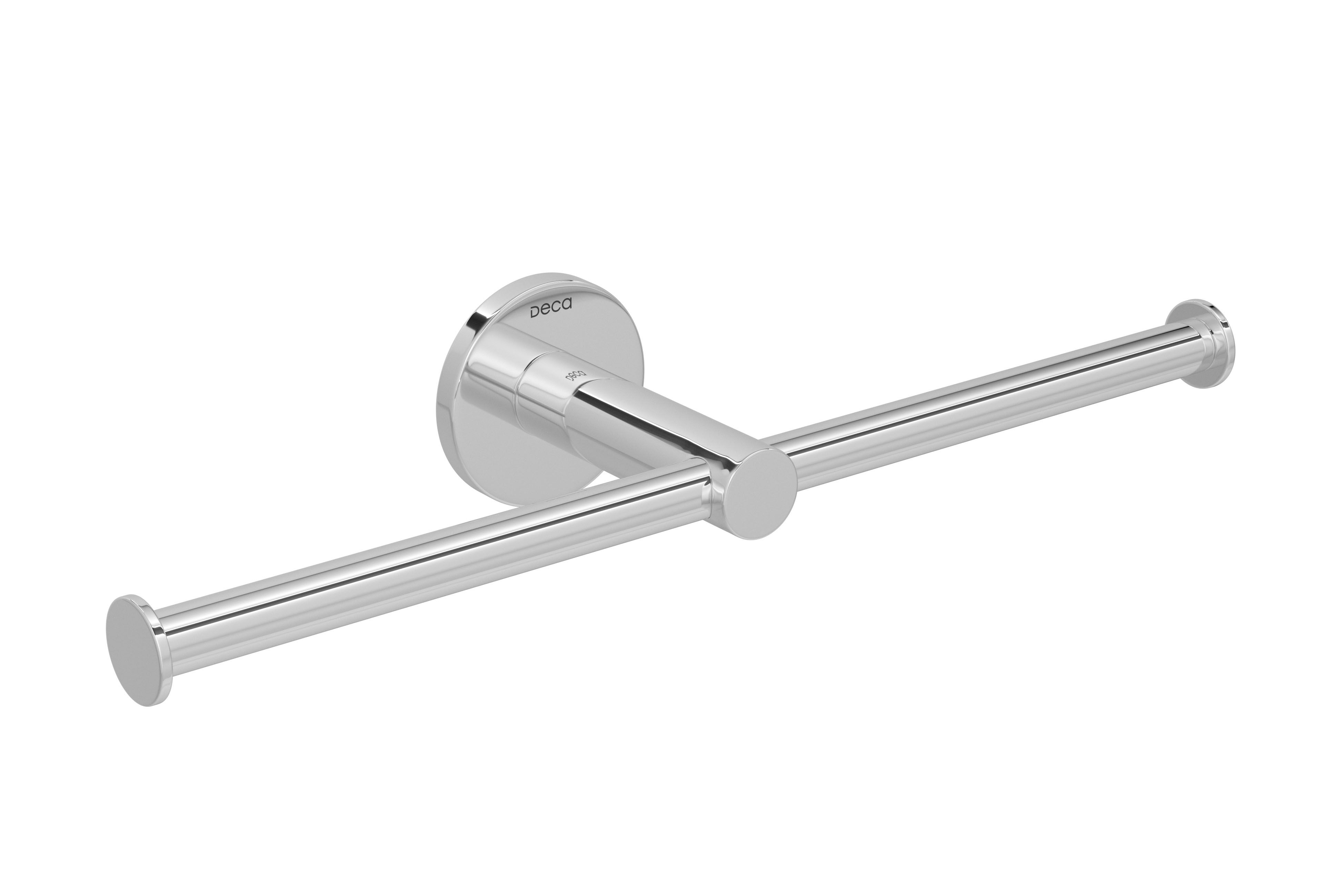 PAPELEIRA DUPLA - CROMADO