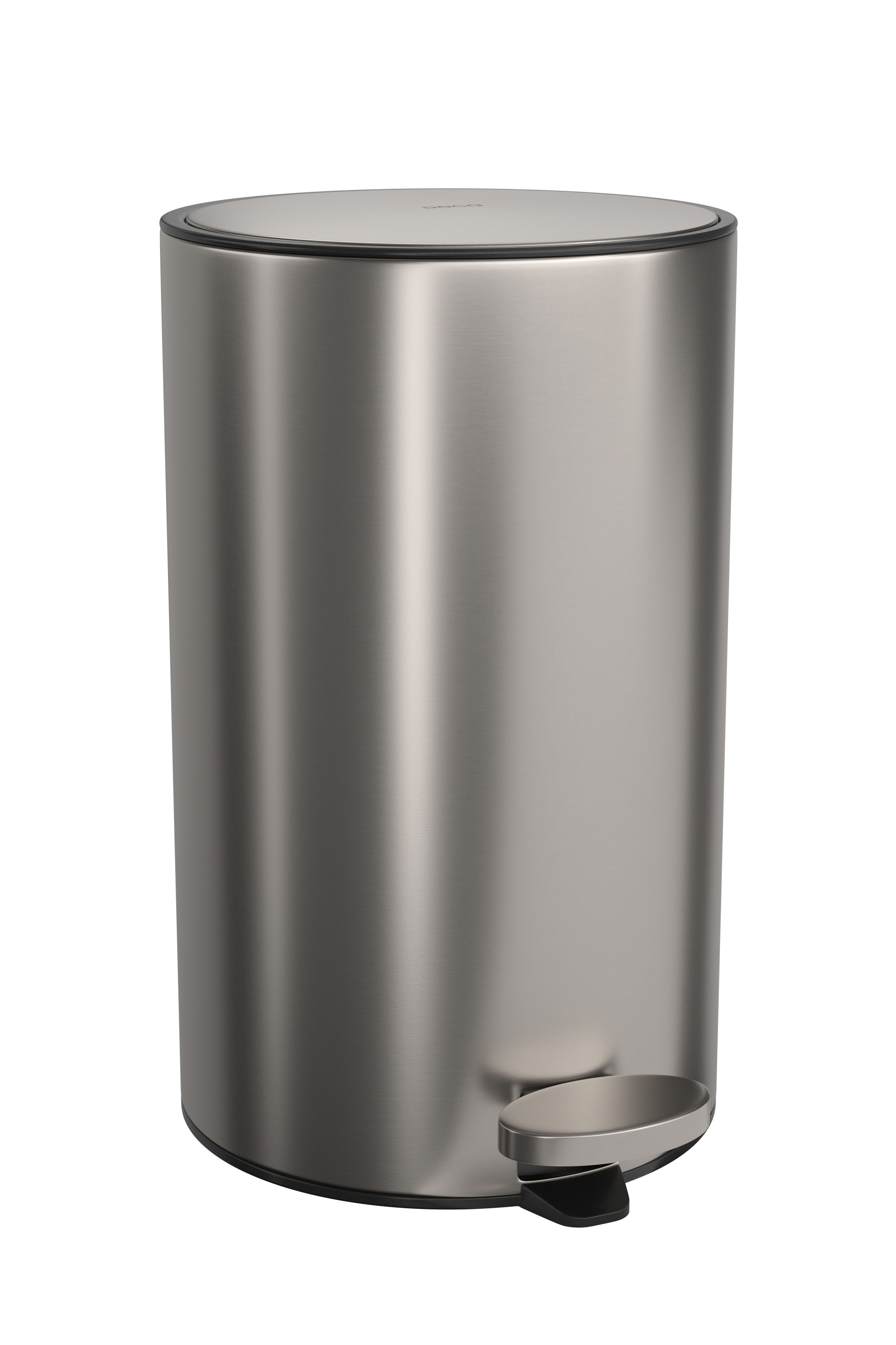 LIXEIRA REDONDA COM PEDAL 8L - INOX