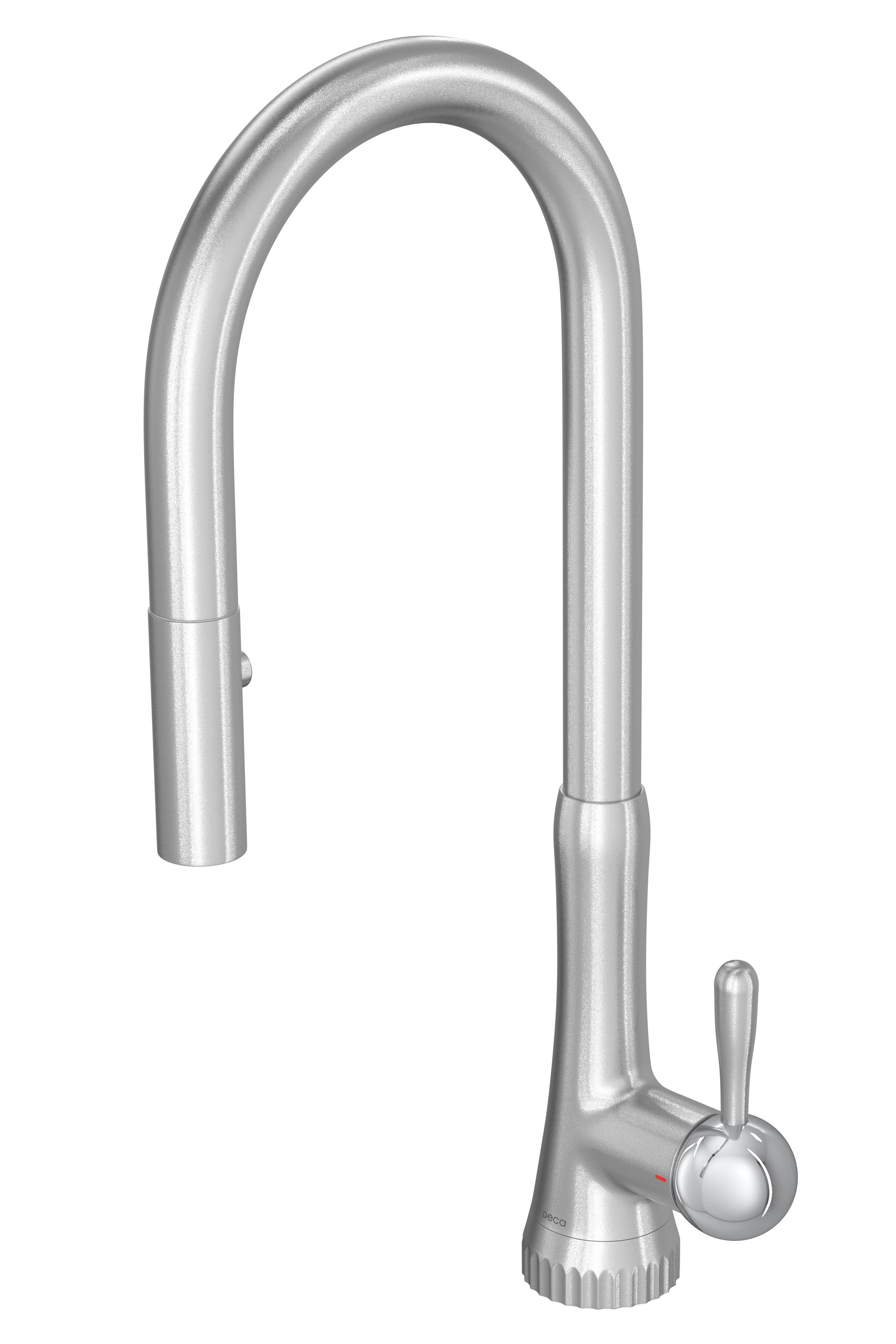 MONOCOMADO DE COZINHA PARA MESA BICA MÓVEL PÉROLA - CROMADO