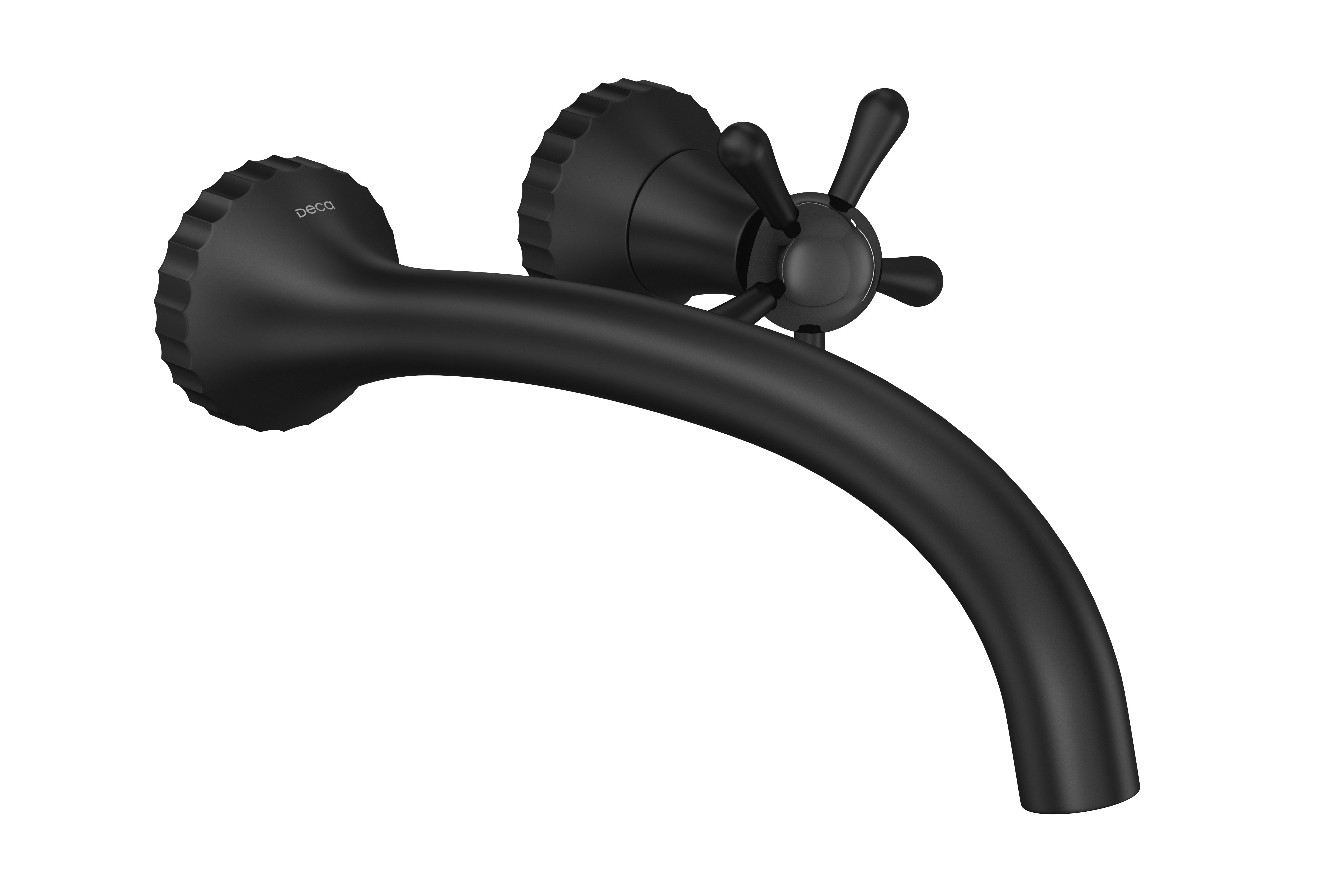 TORNEIRA LAVATÓRIO PAREDE DN15/20 BLACK MATTE