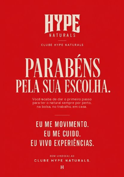 Cartão Hype Naturals