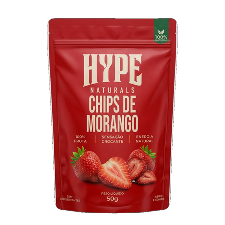 Chips de Morango
