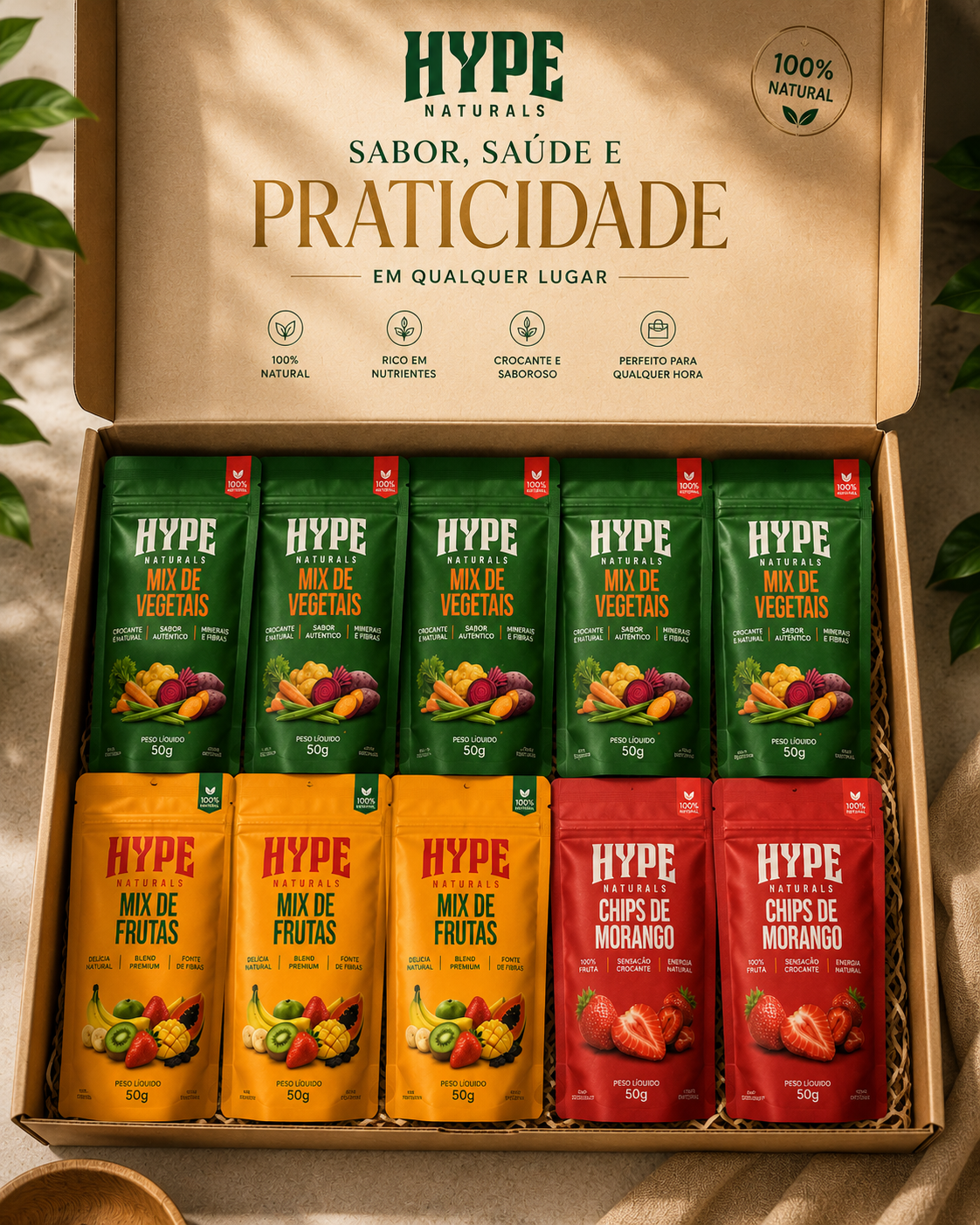 Clube Hype Family com 10 pacotes