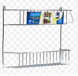 SUPORTE DUPLO MUTIUSO DE FIXAR