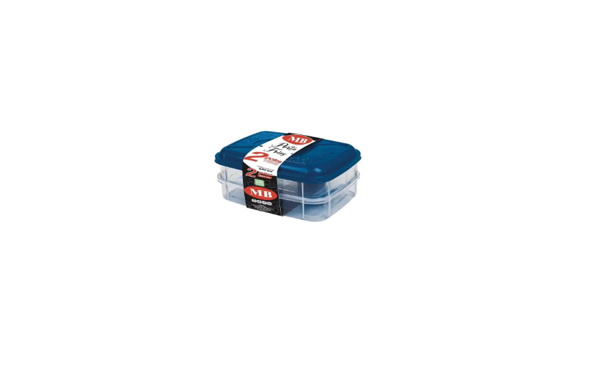 PORTA FRIOS PEQUENO 2 DIVISORIAS C TAMPA 940ML MB