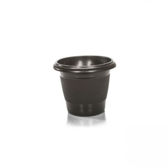 VASO REDONDO PRETO 1 75L ERCAPLAST