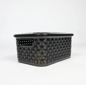 CESTO MULTIUSO RATTAN CTAMPA 4L MINI LIG BRINK PRETO