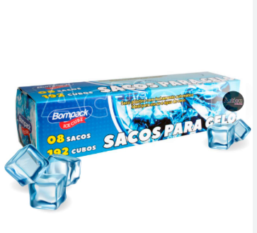 SACO P GELO DESCARTAVEL BOMPACK C08