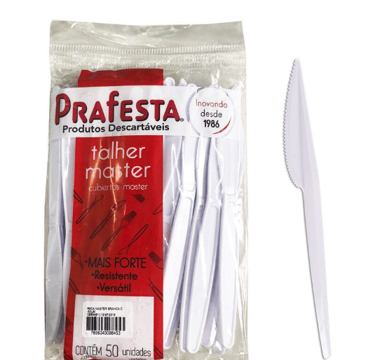 FACA DE REFEICAO MASTER C 50 PRAFESTA BRANCA
