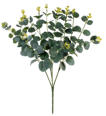 H8 BUQUE DE EUCALIPTO VERDE X4 47CM