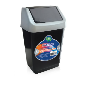 LIXEIRA DE MESA 2L BASCULADA ARQPLAST