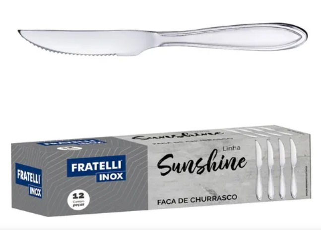 FACA PARA CHURRASCO SUNHINE
