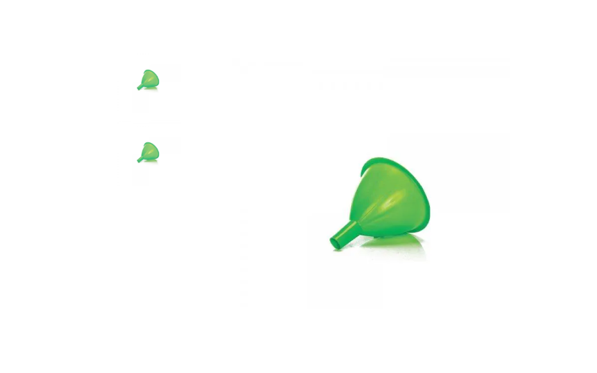 FUNIL PLASTICO 7 5CM ERCAPLAST