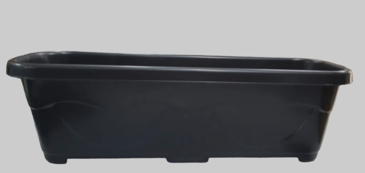 JARDINEIRA GRANDE PRETO ARQPLAST