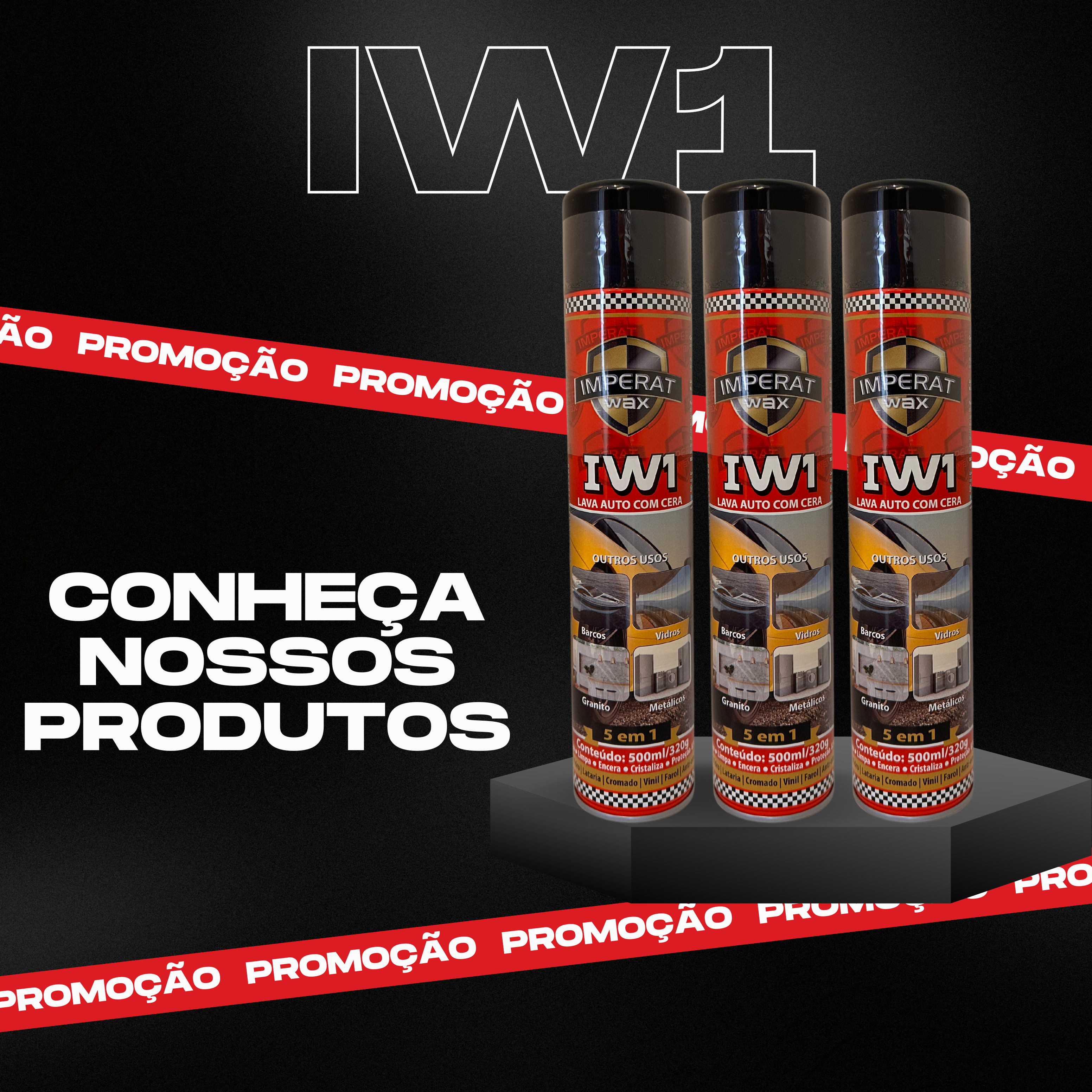 Lava Auto Com Cera - IW1
