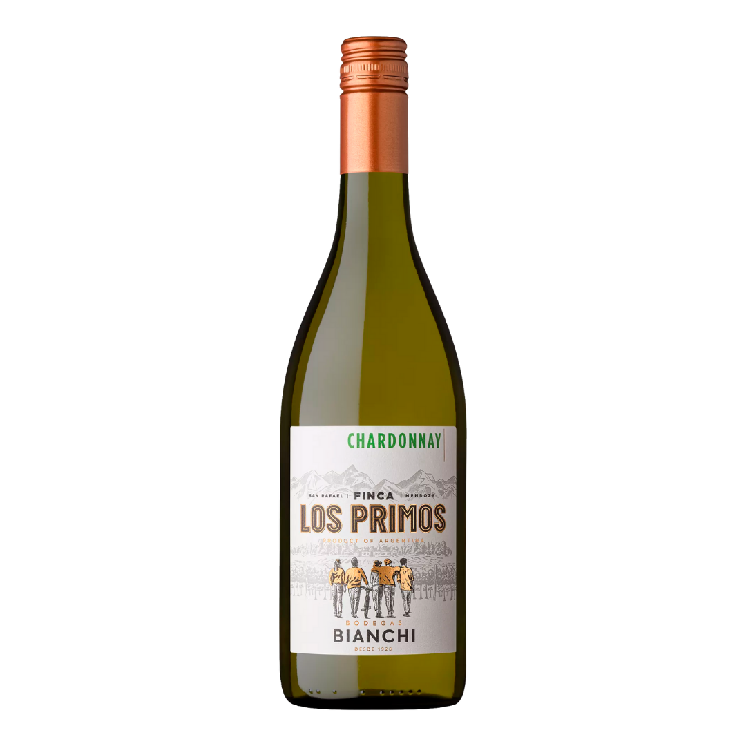 Vinho Branco Argentino Bodegas Bianchi Los Primos Chardonnay