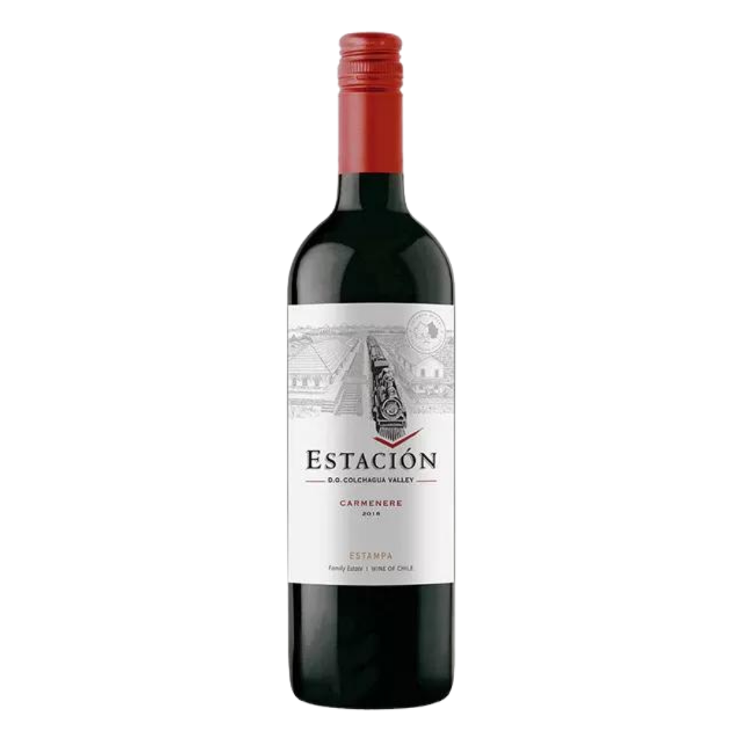 Vinho Tinto Chileno Estampa Estación Carmenere