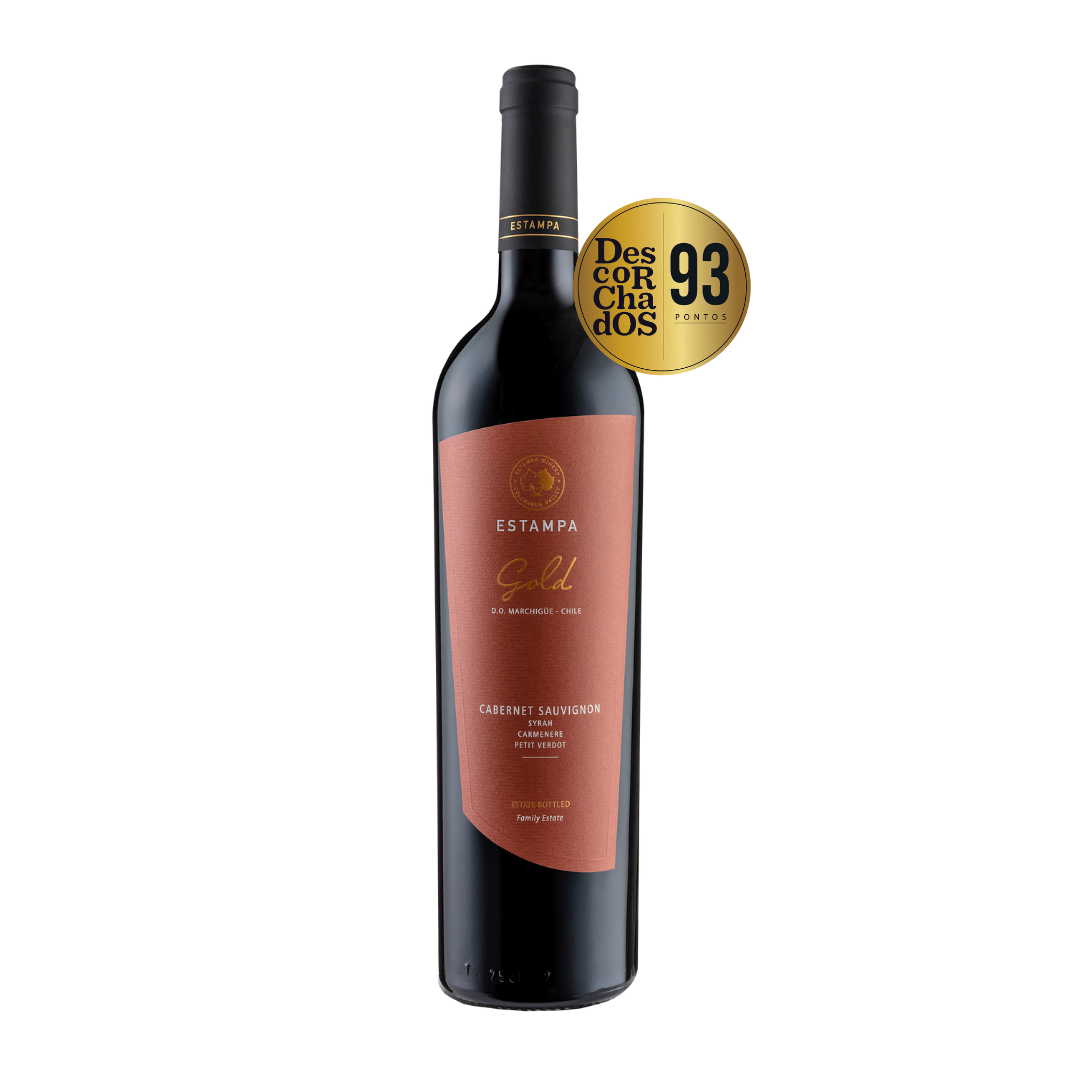 Vinho Tinto Chileno Estampa Gold Cabernet Sauvignon Blend