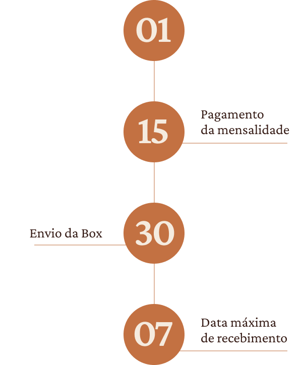 Cronograma de envio - Mobile