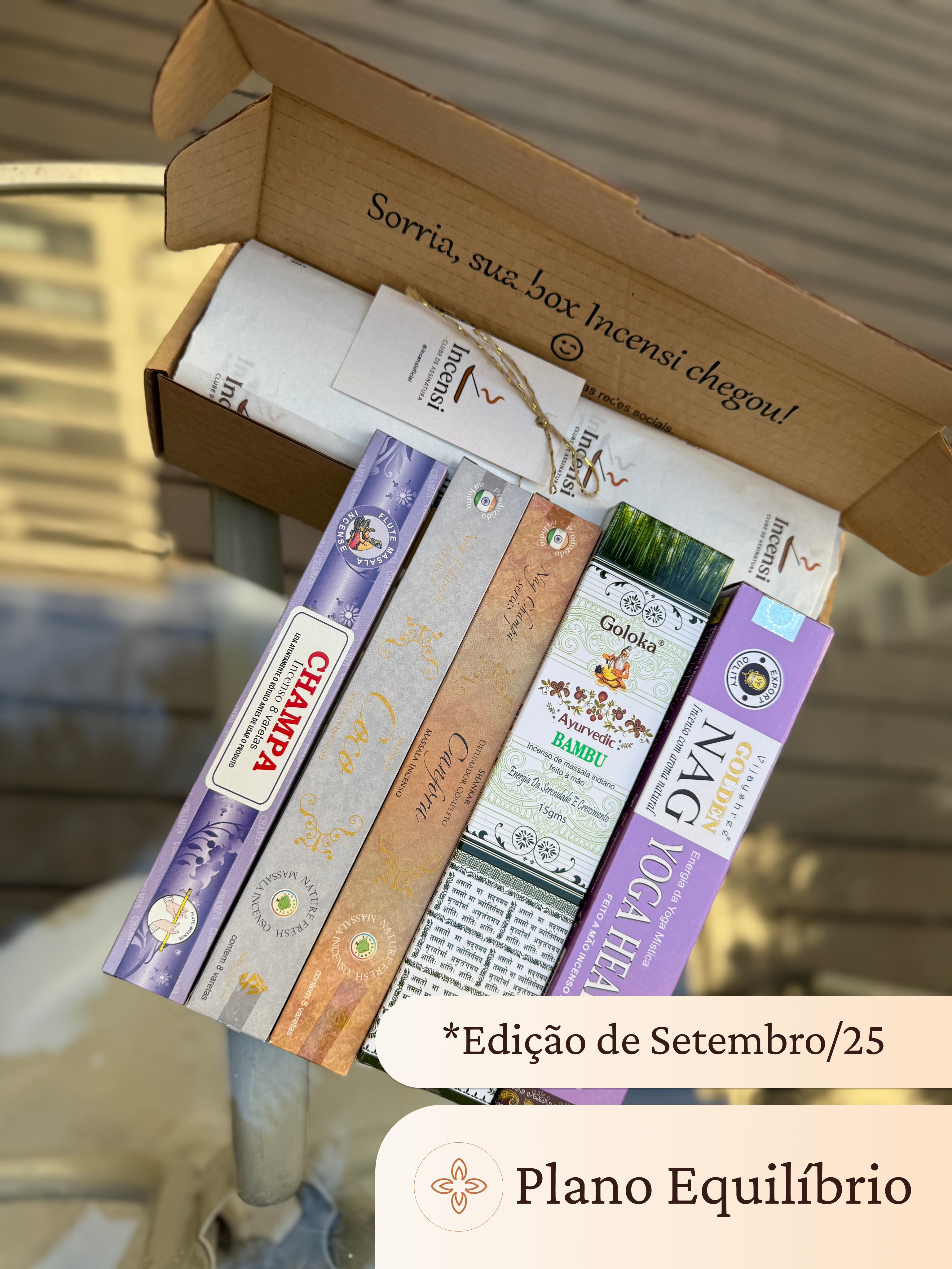 Box Incensi - Plano Equilíbrio