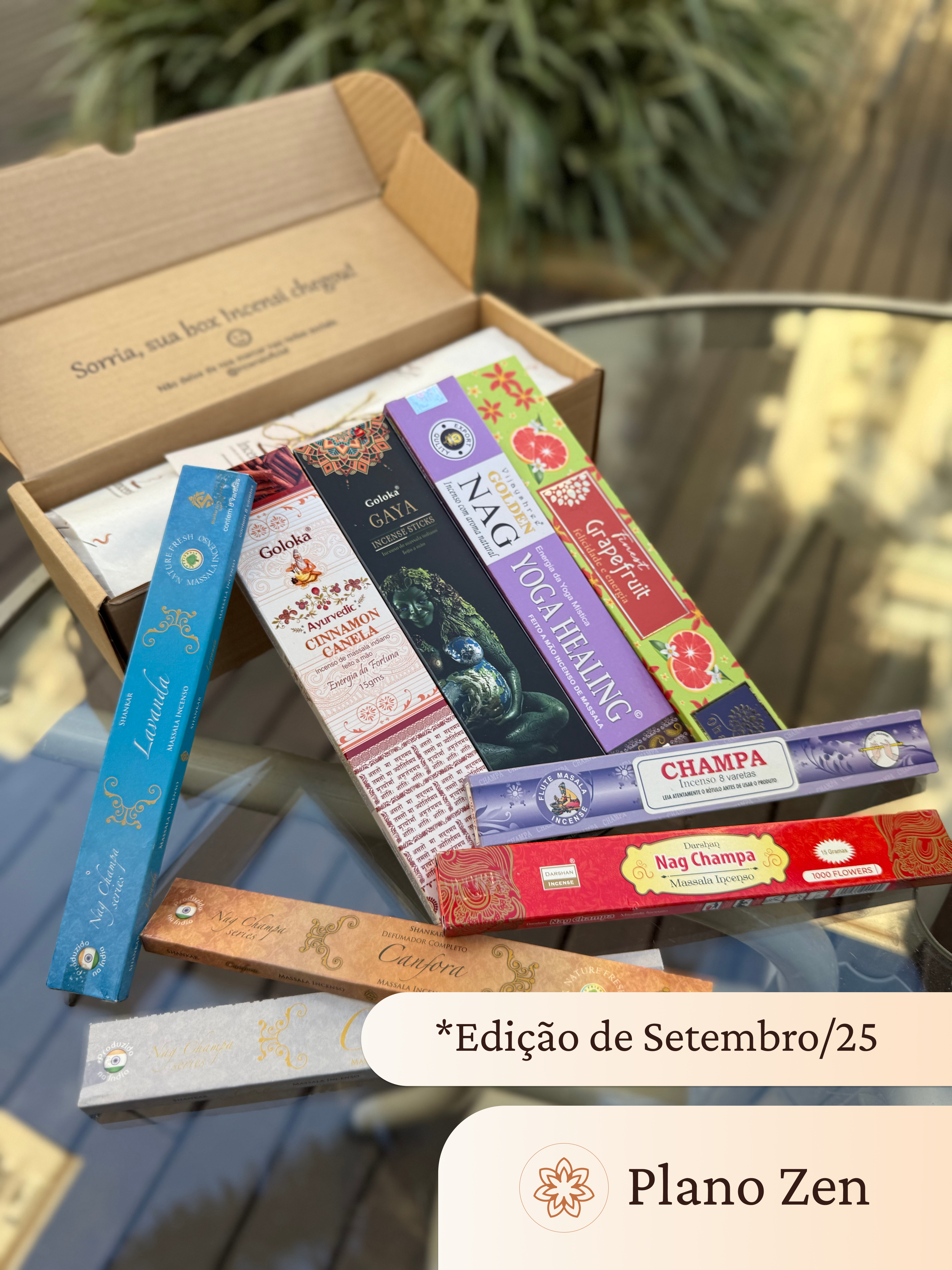 Box Incensi - Plano Zen