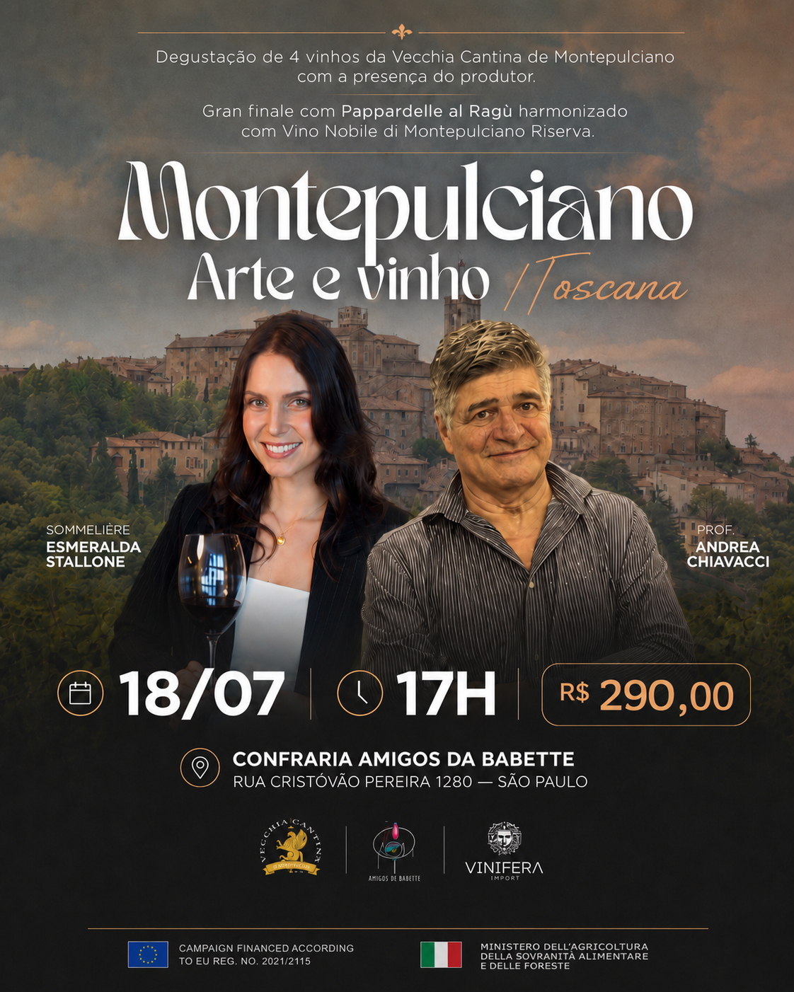MONTEPULCIANO ARTE E VINHO