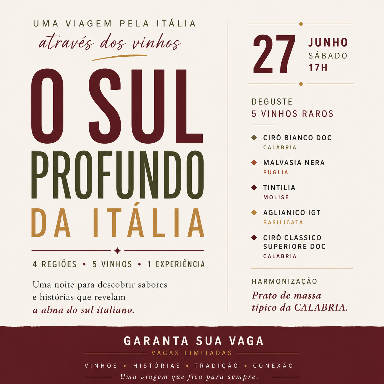 VOLTA PELA ITÁLIA: O PROFUNDO SUL