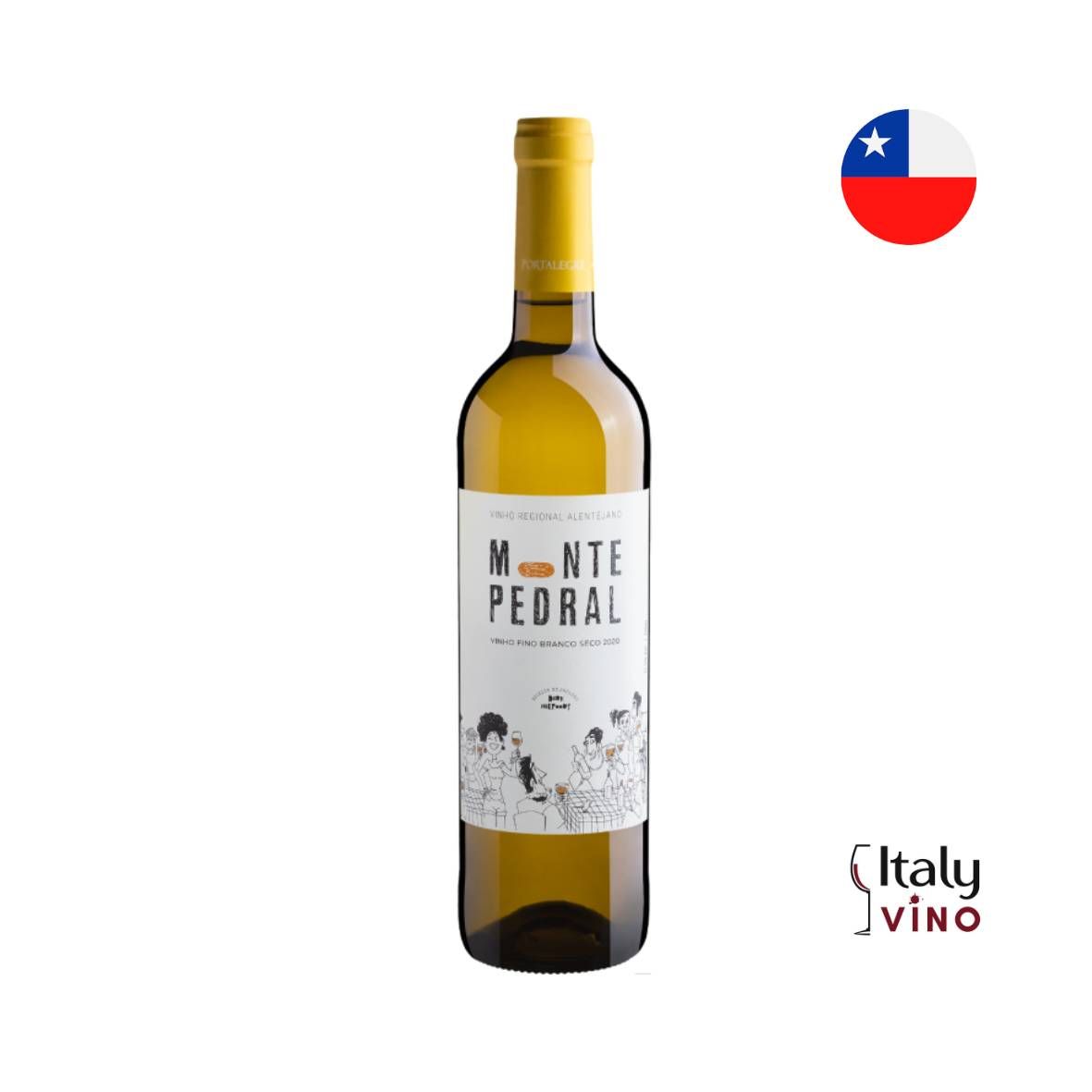 MONTE PEDRAL ALENTEJO BRANCO 750ML