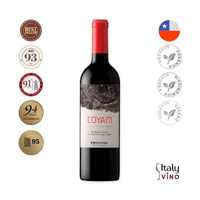 VINHO EMILIANA COYAM 750ml