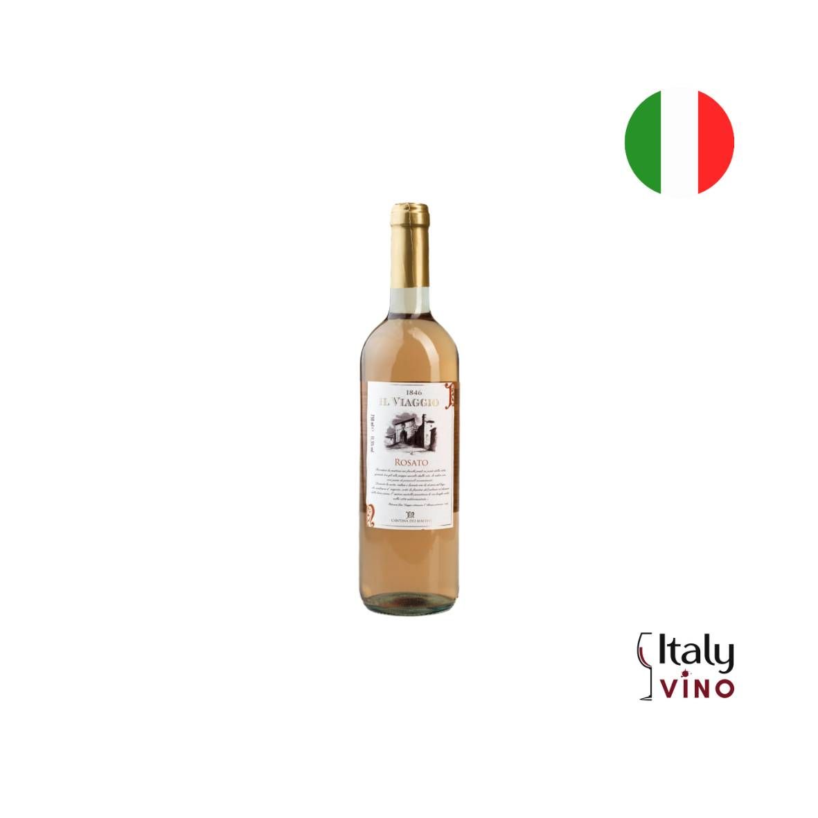 VINHO IL VIAGGIO ROSATO CANTINA DEI MAESTRI 750ML