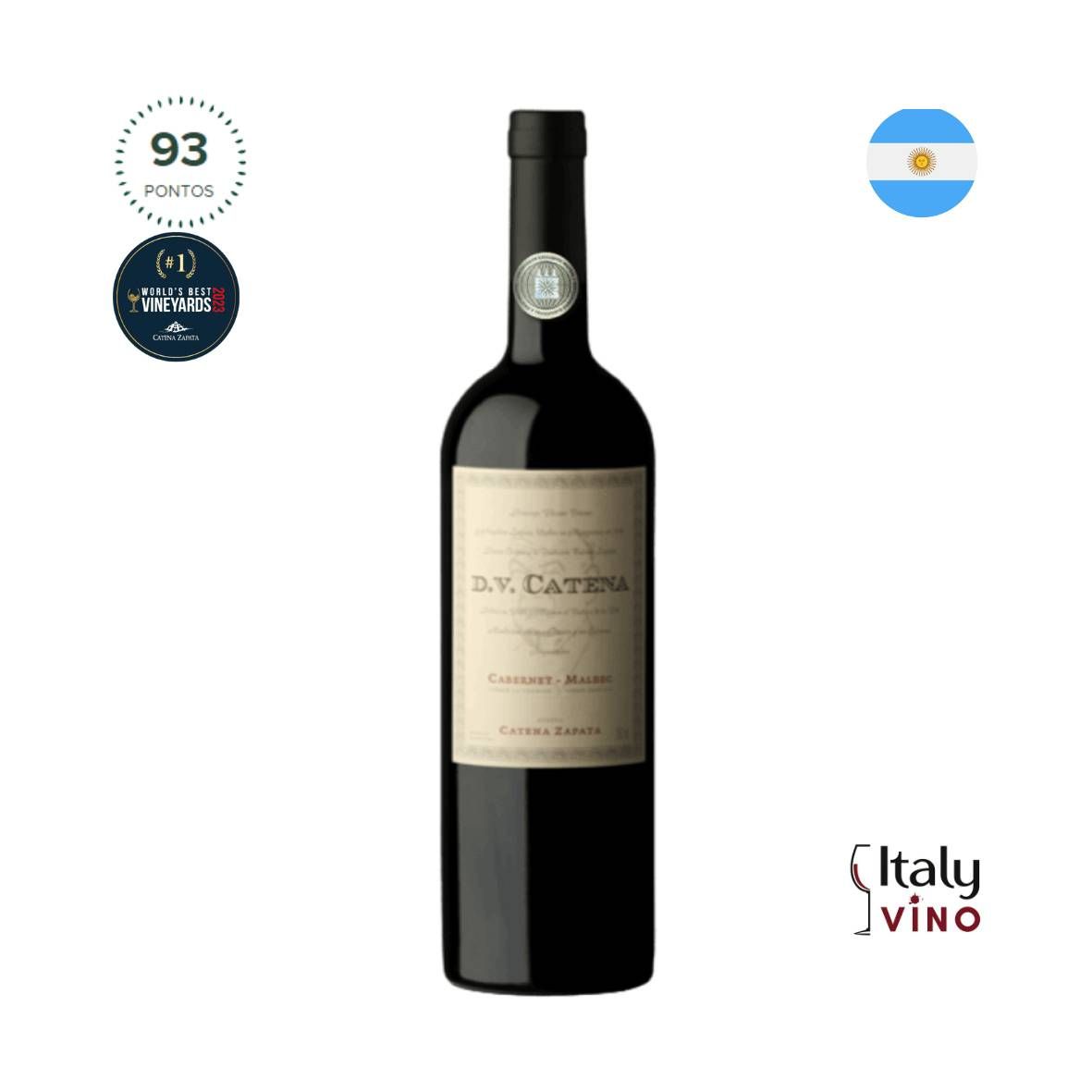 VINHO DV CATENA CABERNET SAUVIGNON-MALBEC 2021 750ML